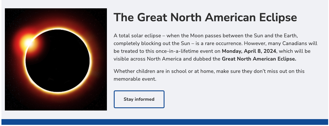 Preparing for the April 8th Eclipse with Isabel Deslauriers from Let’s Talk Science!